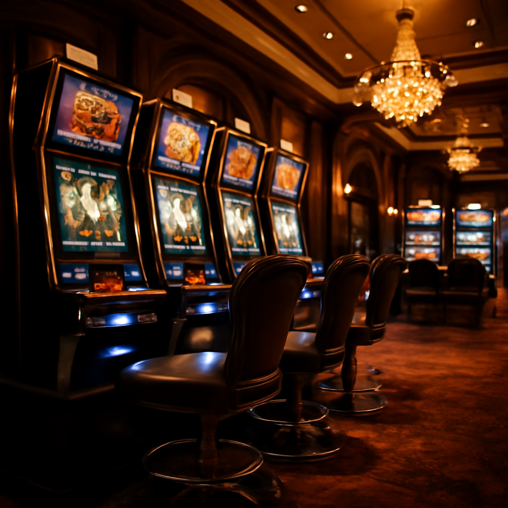 Casino interior atmosphere Uptown Aces login